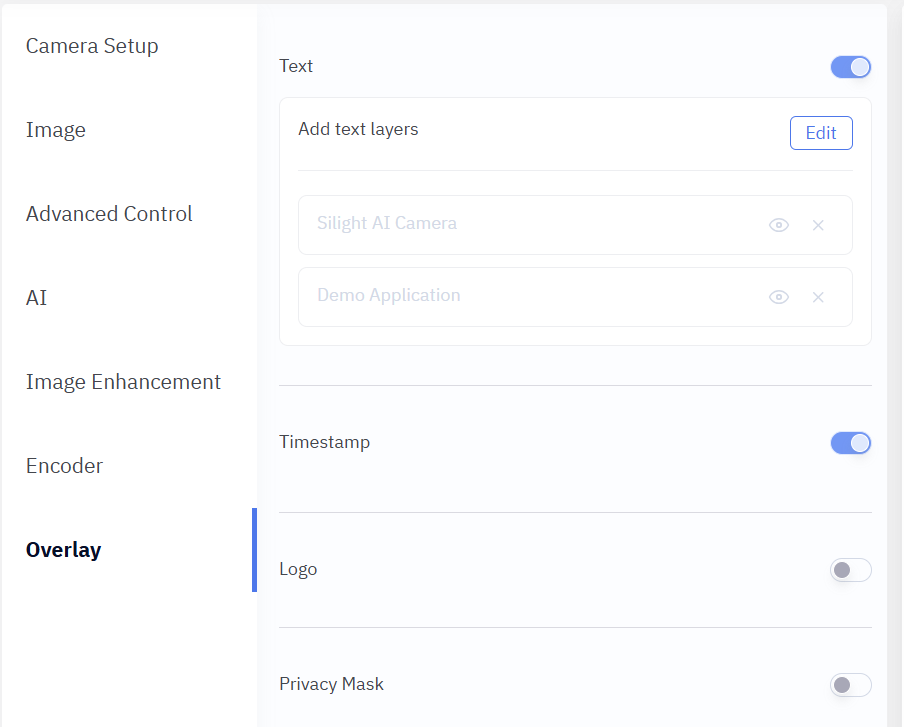Overlay Menu