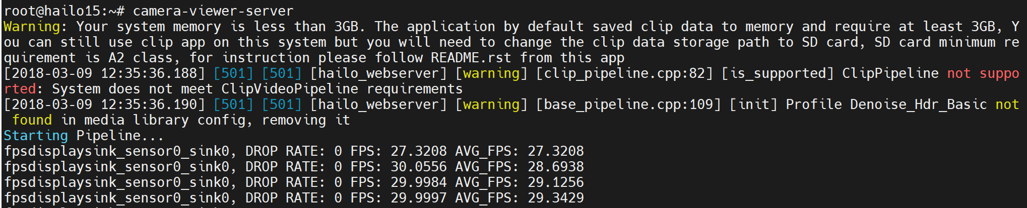 SSH Command and Server Startup